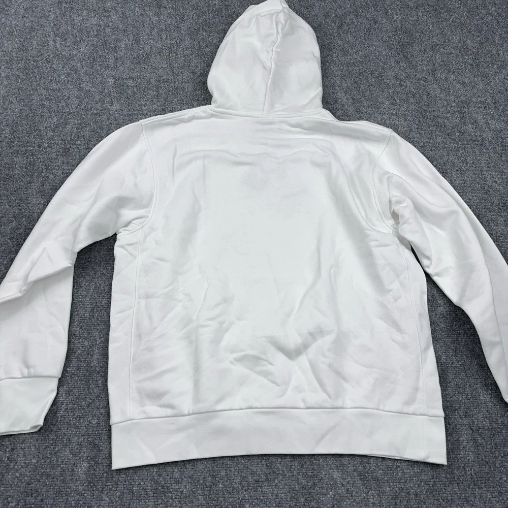 NEW Nike NBA Philadelphia 76ers Hoodie Mens Large White 